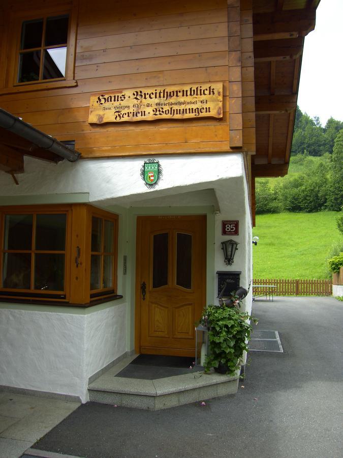 Apartamento Haus Breithornblick Maria Alm am Steinernen Meer Exterior foto